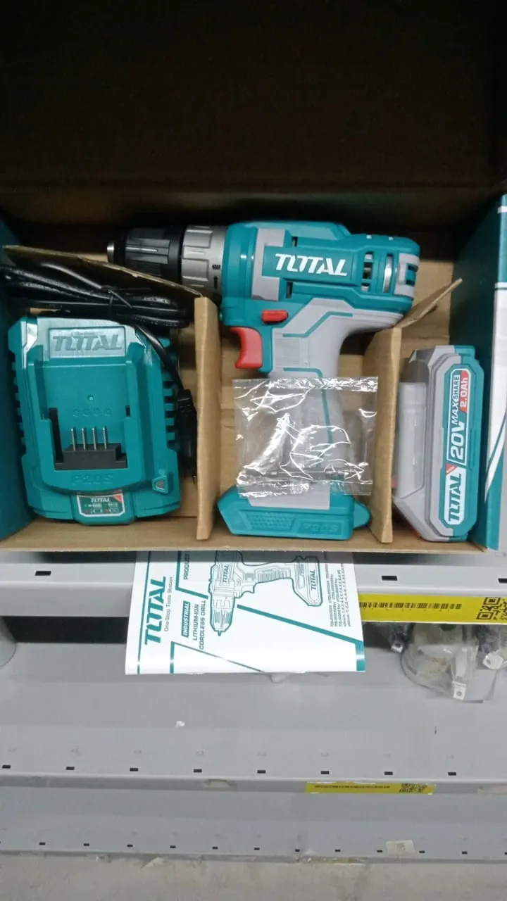 TOTAL TIDLI200215 20V cordless drill P20S